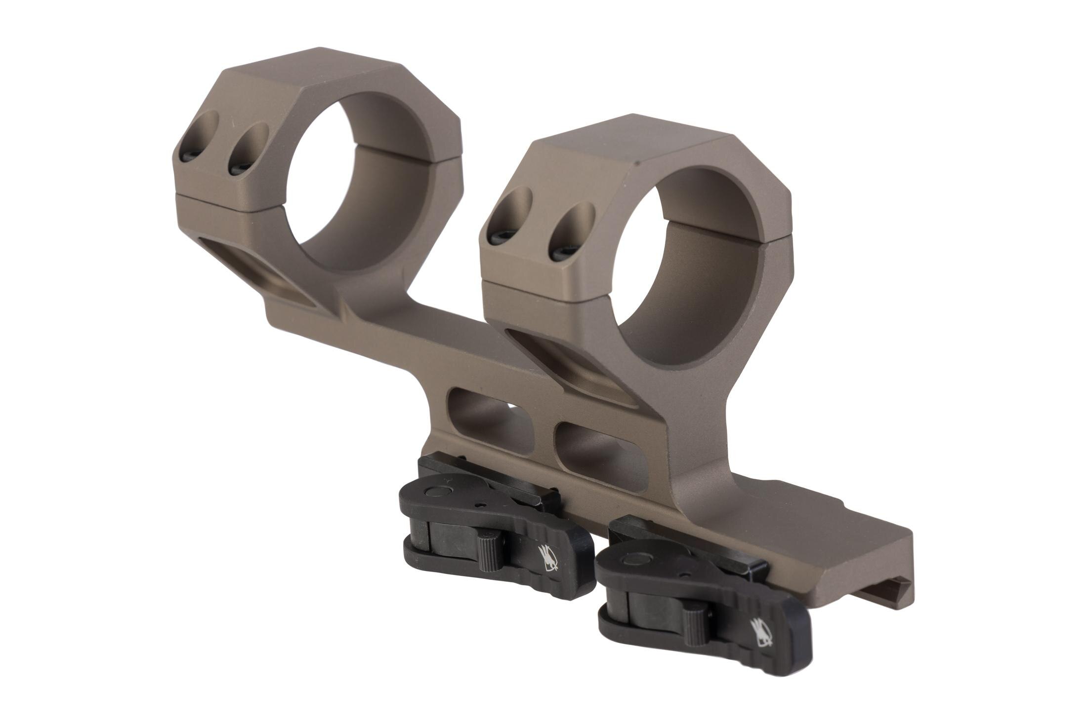 American Defense American Defense Manufacturing AD-DELTA-C-H Scope Mount 1.93in NV Height Standard Legacy Lever 34mm Ring Size Flat Dark Earth, vista 4